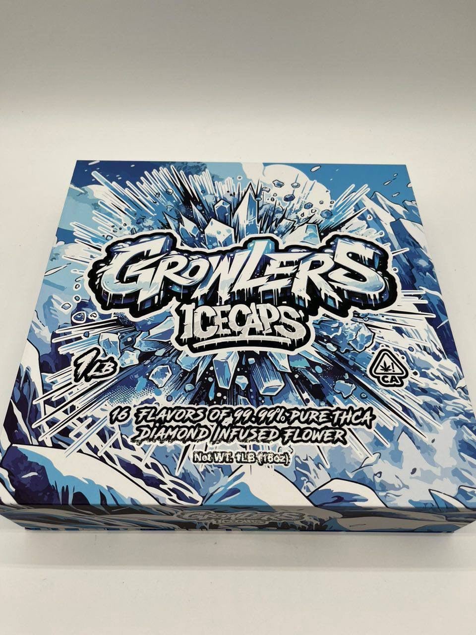Growlers Icecaps THCA Diamond Infused Flower 1oz | Premium Exotic THCA Flower Growlers Icecaps THCA Diamond Infused Flower 1oz | Premium Exotic THCA Flower